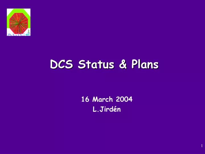 dcs status plans