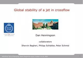 Global stability of a jet in crossflow