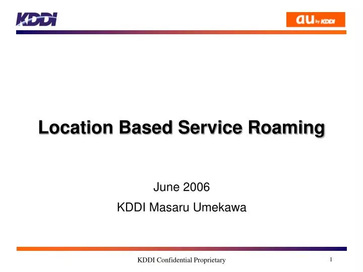 location based service roaming