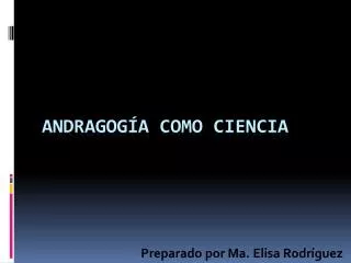 preparado por ma elisa rodr guez
