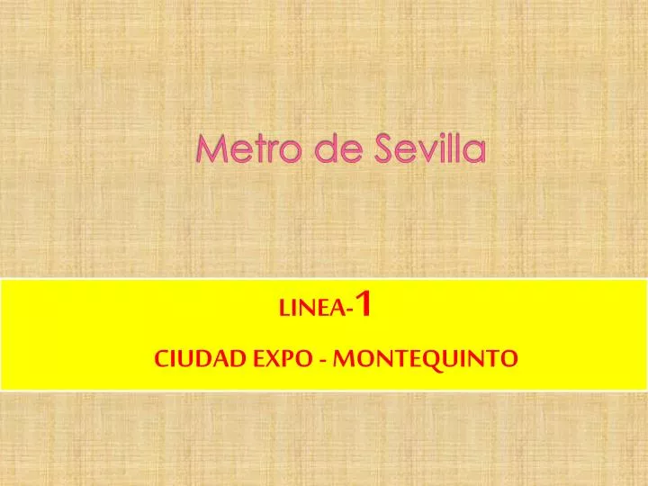 metro de sevilla