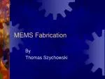 MEMS Fabrication