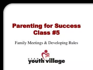 parenting for success class 5