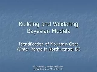 Building and Validating Bayesian Models