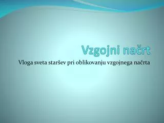 vzgojni na rt