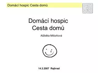 dom c hospic cesta dom