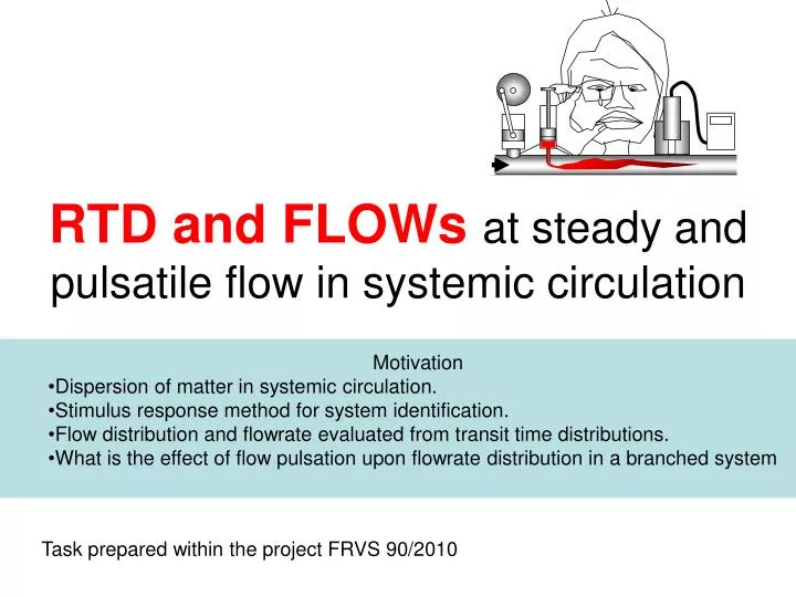 rtd and flows at steady and pulsatile flow in systemic circulation