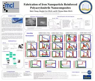 Fabrication of Iron Nanoparticle Reinforced Polyacrylonitrile Nanocomposites