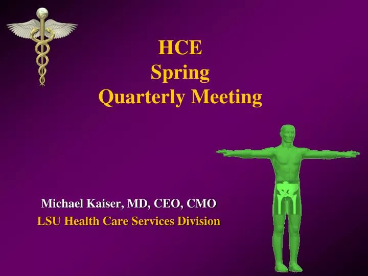 hce spring quarterly meeting