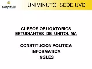 uniminuto sede uvd