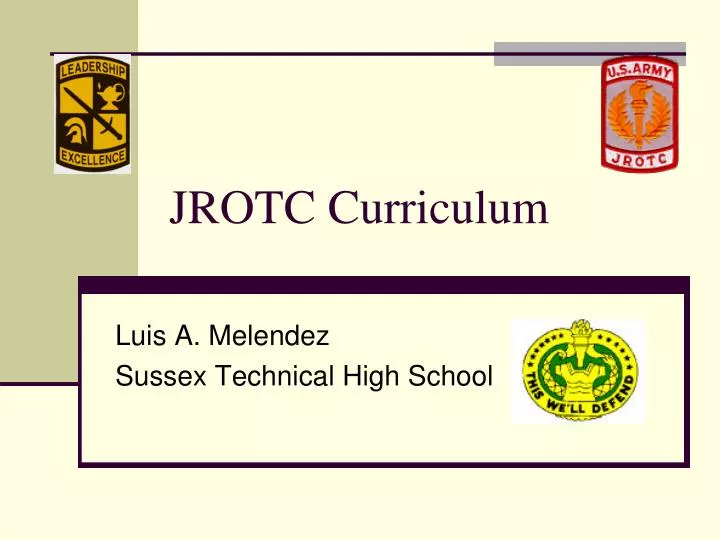 jrotc curriculum