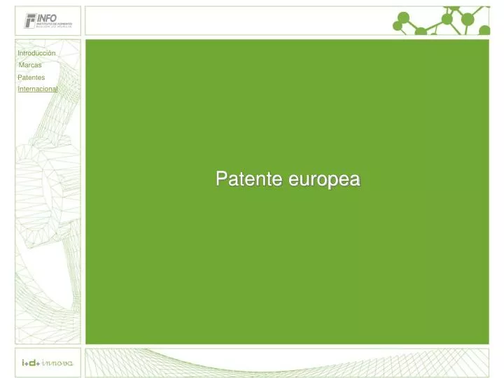 patente europea