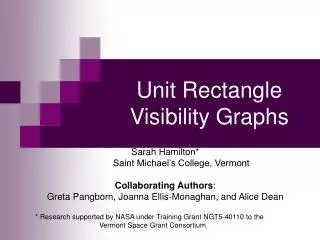 Unit Rectangle Visibility Graphs