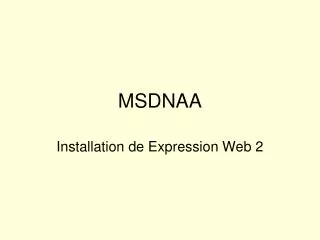 msdnaa