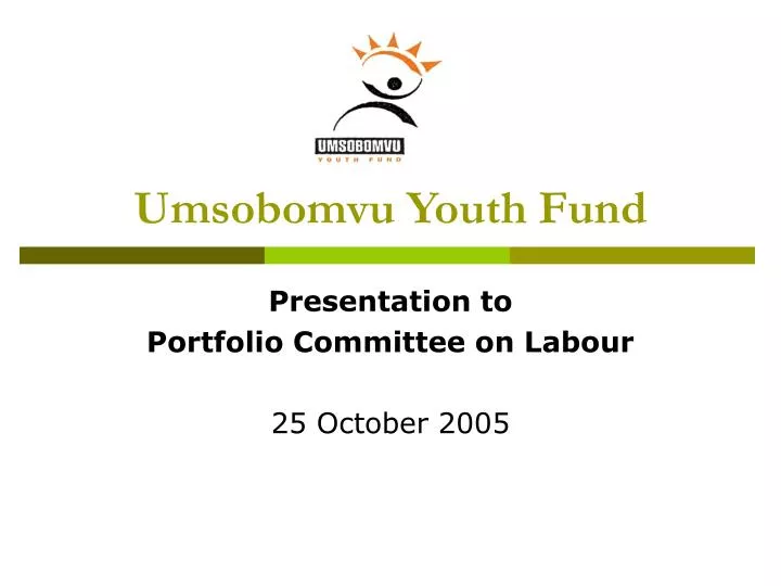 umsobomvu youth fund
