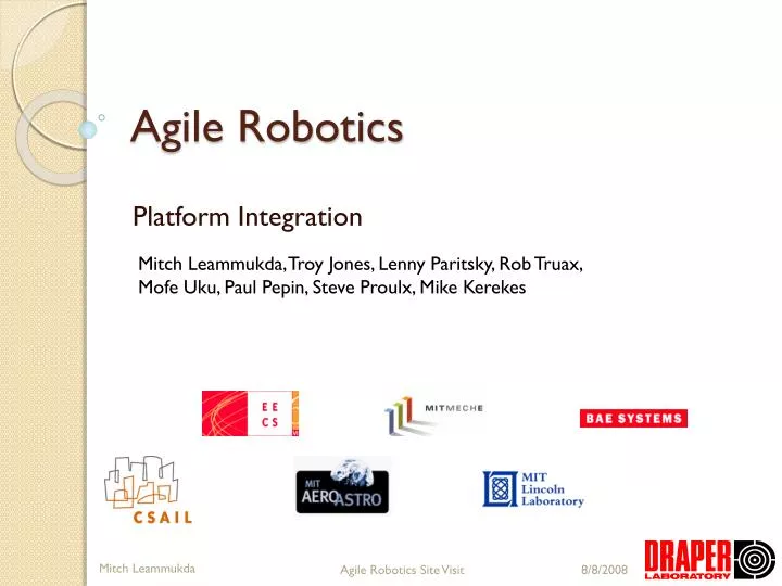 agile robotics