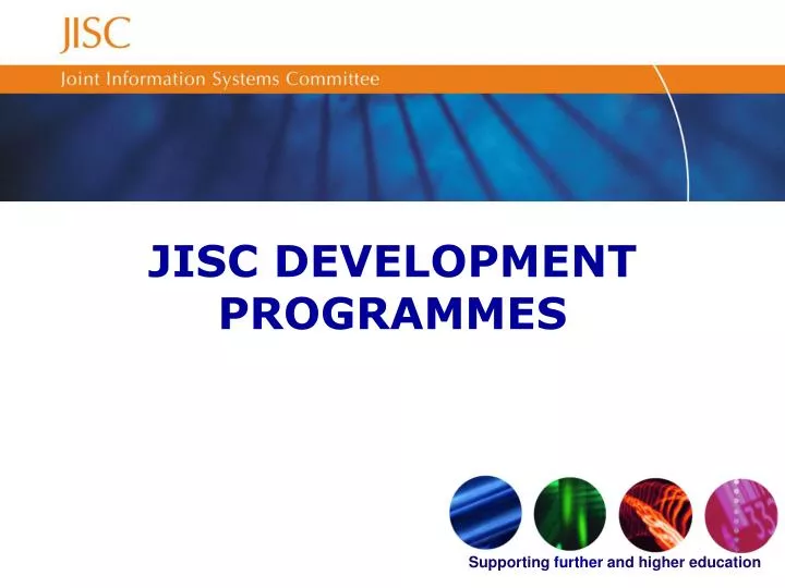jisc development programmes