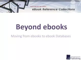 beyond ebooks