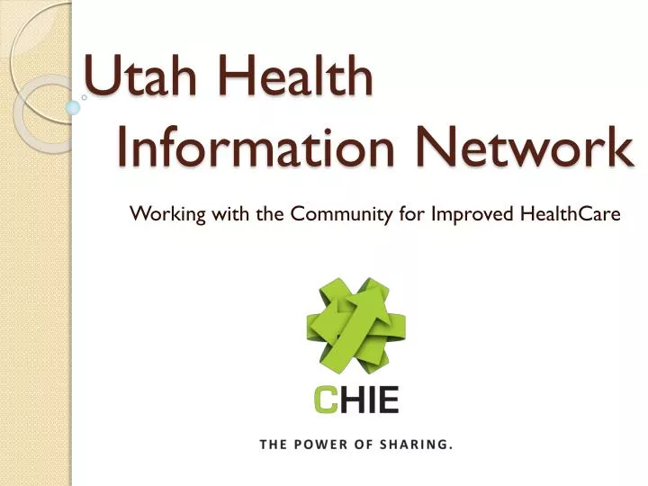 utah health information network
