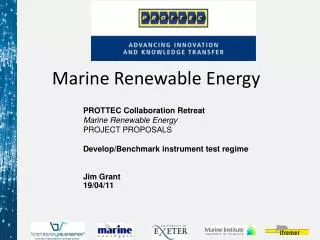 Marine Renewable Energy