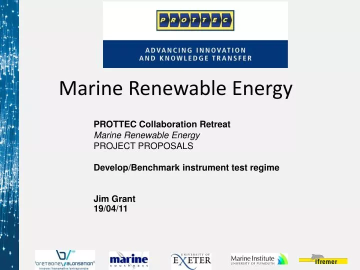 marine renewable energy