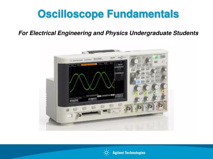 oscilloscope fundamentals