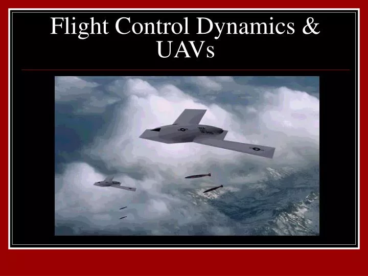 flight control dynamics uavs