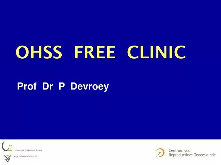 ohss free clinic