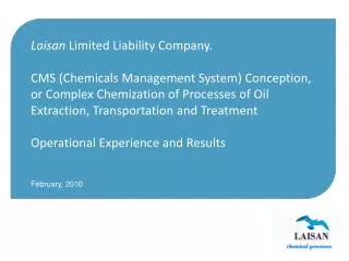 Laisan Limited Liability Company .