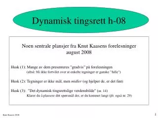 dynamisk tingsrett h 08