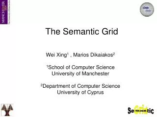 The Semantic Grid