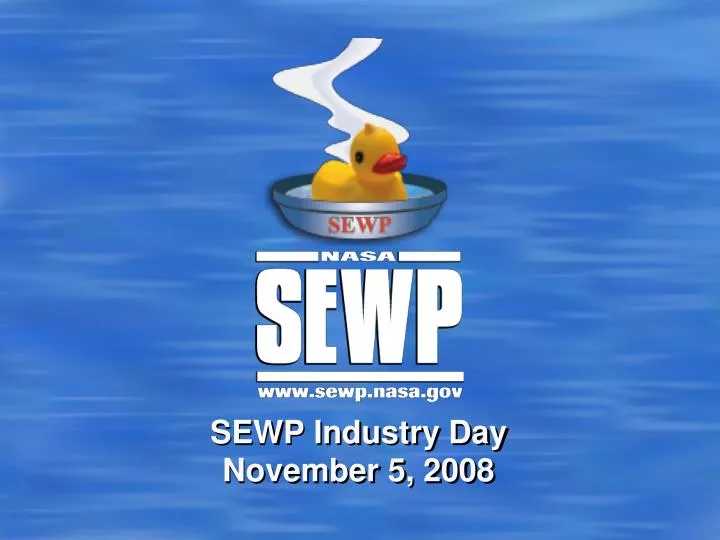 sewp industry day november 5 2008