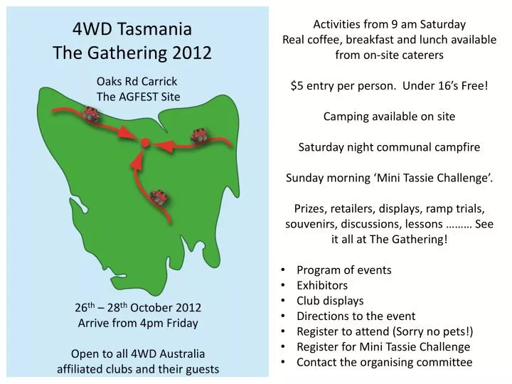 4wd tasmania the gathering 2012