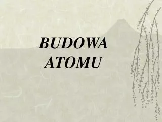 budowa atomu