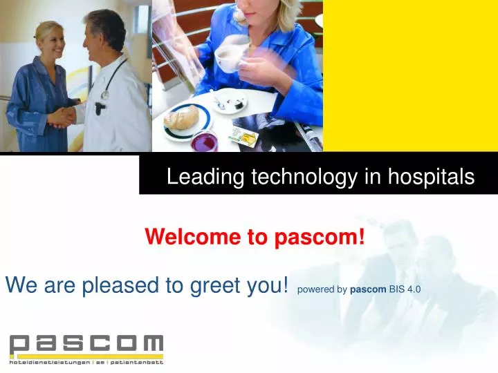 leading technology in hospitals