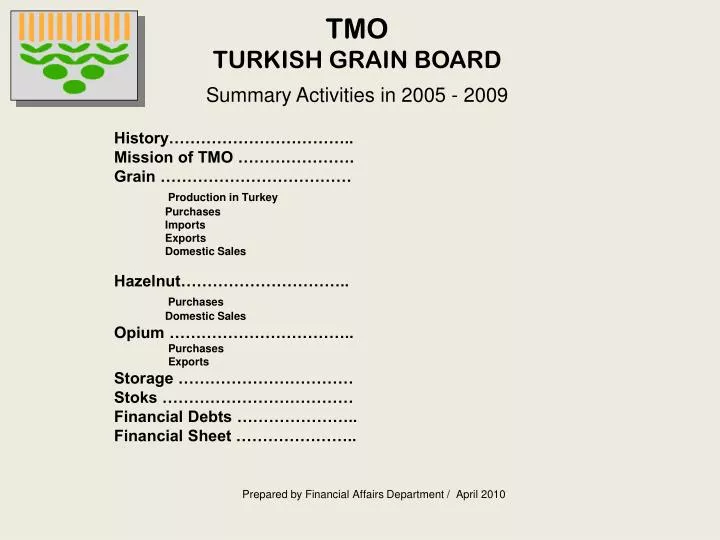 tmo turkish grain board