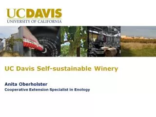 UC Davis Self-sustainable Winery