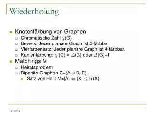 wiederholung
