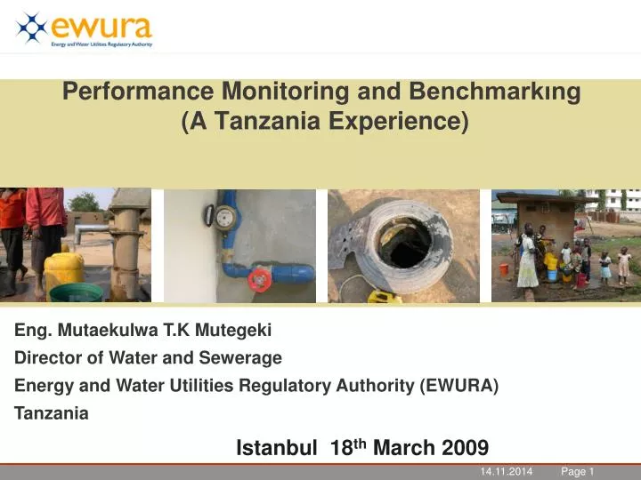 performance monitoring and benchmark ng a tanzania experience