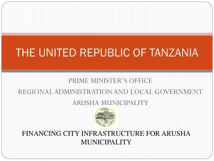 the united republic of tanzania