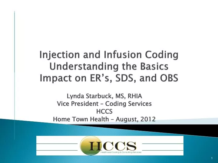 injection and infusion coding understanding the basics impact on er s sds and obs