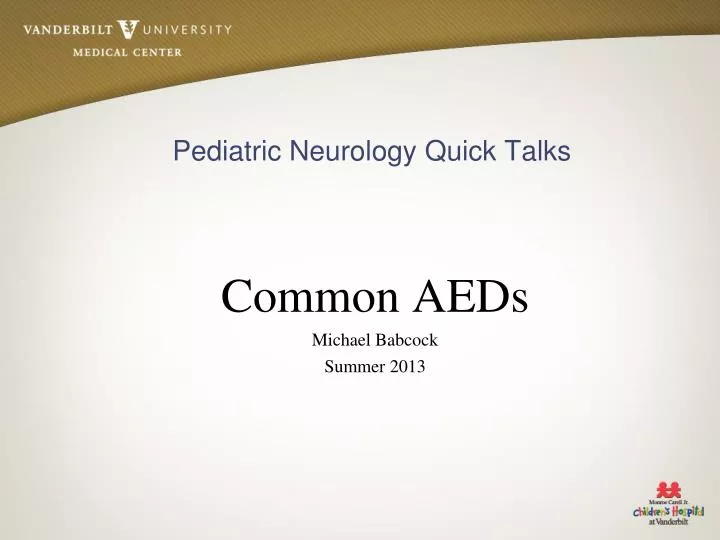 common aeds michael babcock summer 2013