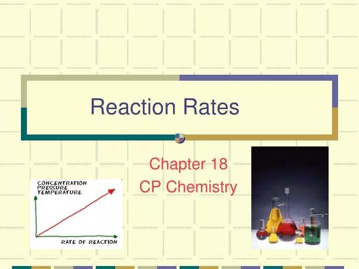 reaction rates