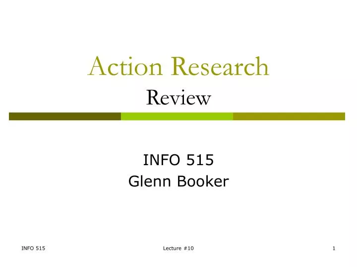 action research review
