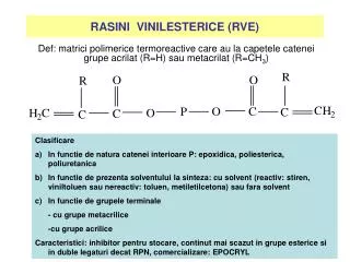 rasini vinilesterice rve