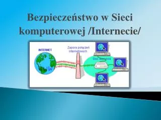 bezpiecze stwo w sieci komputerowej internecie