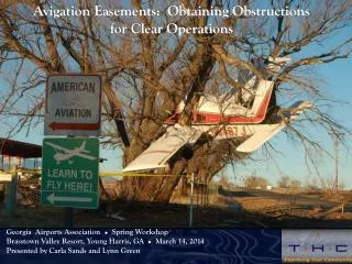 Avigation Easements: Obtaining Obstructions for Clear Operations