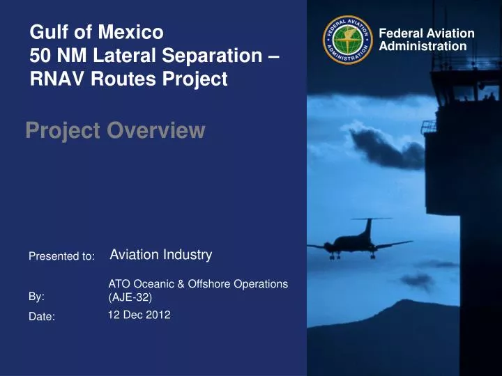 gulf of mexico 50 nm lateral separation rnav routes project