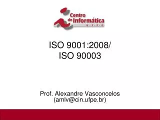 iso 9001 2008 iso 90003