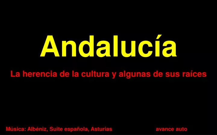 andaluc a